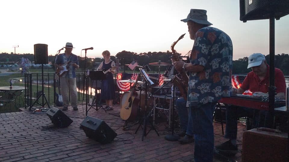 ON THE 4TH OF JULY, THE POST HOSTED AN INCREDIBLE EVENT COMPLETE WITH A CATERED MEAL, BAND, AND FIREWORKS! 